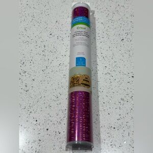 Cricut Premium Vinyl Holographic Threads Party Pink 12”x48” Roll